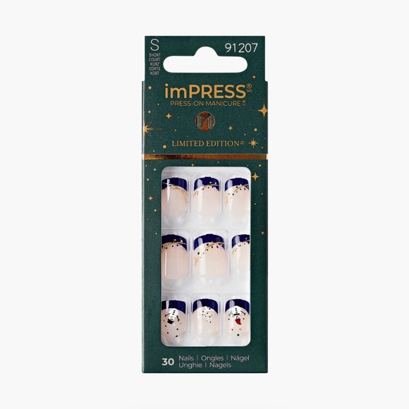 imPRESS Other - imPress Limited Edition Holiday Very Merry Short Press On Nails 91207